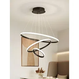GAUVIK Black Glass Ceiling Lamp-picture-36