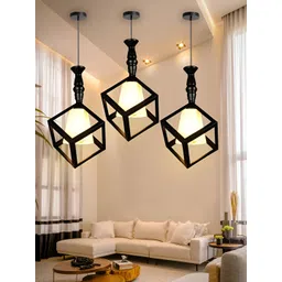 GAUVIK Black Glass Ceiling Lamp-picture-31