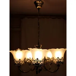 GAUVIK Black Glass Ceiling Lamp-picture-25