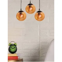 GAUVIK Black Glass Traditional Ceiling Lamp-picture-38