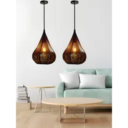 GAUVIK Black Printed Ceiling Lamp-picture-10