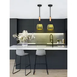 GAUVIK Black Textured Aluminium Ceiling Lamp-picture-16