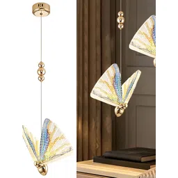 GAUVIK Blue & Yellow Printed Ceiling Lamp-picture-13