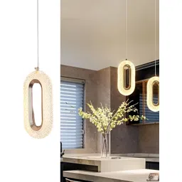 GAUVIK Gold-Toned Textured Contemporary Ceiling Lamp-image-40