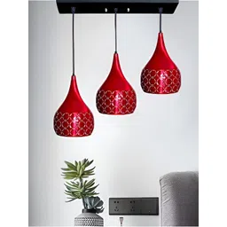 GAUVIK Maroon Aluminium Ceiling Lamp-picture-52