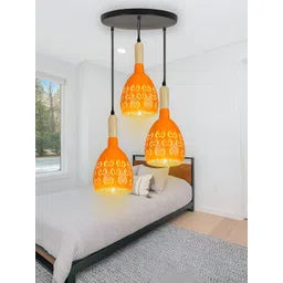 GAUVIK Orange Aluminium Ceiling Lamp-picture-37