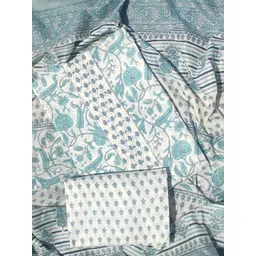 GC 80 BY GAURI COLLECTION Printed Pure Cotton Unstitched Dress Material image 1