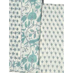 GC 80 BY GAURI COLLECTION Printed Pure Cotton Unstitched Dress Material image 4