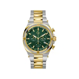gc GUESS COLLECTION Ironclass Green Round Dial Analog Mens Watch - Z32005G9-picture-18