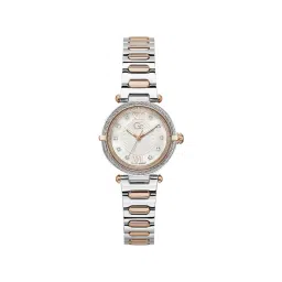 GUESS COLLECTION Vogue Cable White Round Dial Analog Womens Watch - Z57001L1-image-9