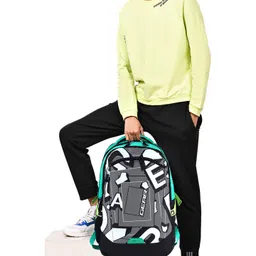 Gear Kids Graphic Printed Backpack With Compression Straps-picture-39