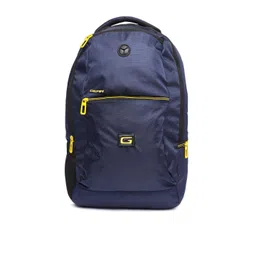 Gear Unisex Navy Blue Textured Backpack-picture-37