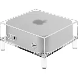 Geekria Desktop Computer Cover, Clear Acrylic Dust Cover Compatible with 2024 Mac Mini Desktop Computer, 2024 Mac Mini M4 / 2024 Mac Mini M4 Pro Stand - Accessories-picture-12