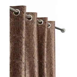 GEET CREATIONS Unisex Coffee Brown Polyester Curtains and Sheers-picture-32