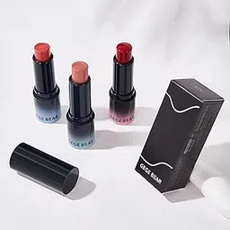 Gege Bear Lip And Cheek Multi Purpose Stick | Glossy Lip Glaze & Creamy Tint | Long Lasting, Non-Sticky, Moisturizing | Brown Nude, Pink & Red Shades | Youth Natural Look Finish | Hydrating & Waterproof | For Girls & Women (02#Wave, 4g)-picture-41