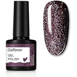 Gelfavor 8ml Gel UV Gelpolish Semi-Permanent Nail Polish Glossy UV LED Gel Nailpolish from BELLE GAGA™ Varnish Lacquer Nail Art Hybrid Easy To Use Soak Off Gel (G055)-picture-10