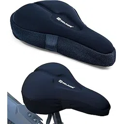 gelride Advanced Gel Bicycle Saddle Seat Cushion Cover for Indoor Outdoor Cycling, Exercise Cycle - Soft and Washable, 100% Gel Material, Made in India-picture-24