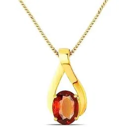 Gomed Pendant Locket Natural and Certified 7.00 Carat Hessonite Garnet (Gomed) Astrological Gemstone Stone for Men and Women (A196)-image-46