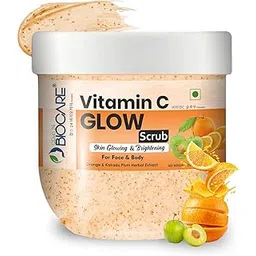 Gems24 Biocare Vitamin C Face & Body Scrub (200ml) - helping to improve skin texture and elasticity- Men & Women-picture-27