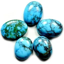 gemsonclick Natural Line Turquoise at Wholesale Rate (Rs 30/Carat) Fine Quality Oval Shape फिरोज़ा Loose Gemstone for Reselling Astrologers Jewellers Crystal Healing Astrological-picture-35