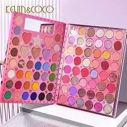 Generic 86-Color Face Palette | Makeup Kit for Eyes, Lips, Cheeks, and Face | Highly Pigmented and Blendable Formula | Complete Makeup Solution-picture-13