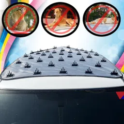 generic AUTOUNIKO Car Roof Protective Spike Cover, Universal Fit for Sedan, SUV, Van, Pickup, Anti-Animal Deterrent image 2