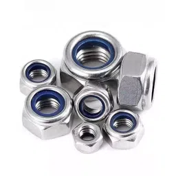 GENERIC 10 mm Hex Lock Nuts Stainless Steel Nylon Collar (Pack of 50 Pcs)-picture-13