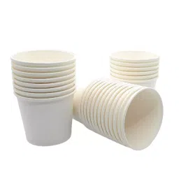 Generic 250 ml Disposable Paper Cup White (Pack of 90 Pcs)-picture-31