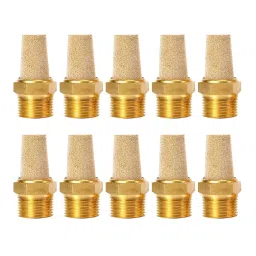 Generic 6.35 mm (1/4 Inch) Sintered Bronze Exhaust Muffler Silencer-Pack of 10-picture-11