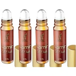 generic ARIBA Long Lasting Unisex Attar Perfume – Premium Alcohol-Free Fragrance Oil, Floral & Spicy Scents for Men & Women - 6 ML (pack of 4)-picture-46