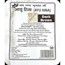 generic AYU HINA Henna, Dark Brown, 25 gm, Pack of 5-picture-49