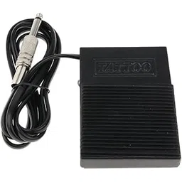 Generic Big Rectangle Tattoo Foot Pedal Switch w/ Thin Black Cord for Power Supply-picture-53