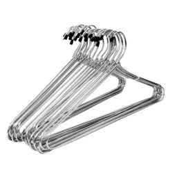 Generic Black Cap 03 Stainless Steel 16 x 2 cm Polished Cloth Hanger Pack of 36 Pcs-picture-10