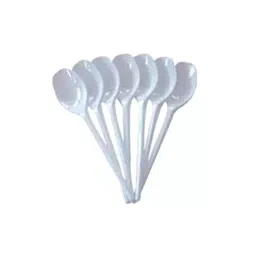 Generic Disposable Plastic Spoon Good Quality White (Pack of 100 Pcs)-picture-41