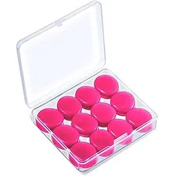 generic Earplugs soft silicon for Noise Cancelling Reusable Moldable Wax Earplugs for Swimming, Work, Airplane, sound reducing For sleep, study,Meditation, Loud events, waterproof reusable-picture-46