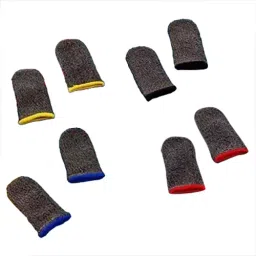 Generic Finger Sleeve 2.4 cm Length Multi Color Free Size, VT656 (Pack of 8)-picture-14