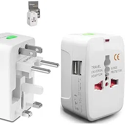generic Gadgets World 224+ Countries Supported 2024 Universal Travel Adapter Plug Travel Adapter International All in One Worldwide Universal Travel Adapters Compatible with Smart Phone, Laptop, Mobile,-picture-14