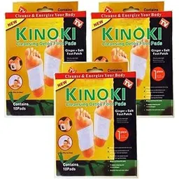 generic KINOKI Cleansing Toxins Remover Detox Foot Patches Adhesive Pads Kit(3 box)-picture-56