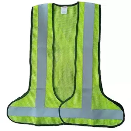 Generic Labour Safety Jackets, Open Style 160-180 GSM Polyester (Pack of 10 Pcs)-picture-20