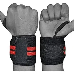 generic MY CHOICE Wrist Supporter for Gym,Wrist Band for Men & Women with Thumb Loop Straps-Wrist Wrap Gym Accessories for Men Hand Grip&Wrist Support Sports Straps for Gym,Weightlifting,One Size-picture-27