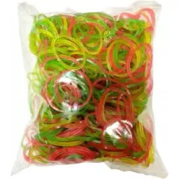 Generic Nylon Rubber Band 2 inch Assorted Colours 50 gm-picture-26