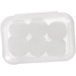 generic Reusable Soft Silicone Earplugs Waterproof Moldable Earplugs Noise Reduction Ear Plugs for Sleeping, Swimming, Travel, Studying, Working, 3 Pairs with Storage Box (White)-picture-10