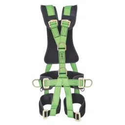 GENERIC Safety Harness Metal D-Rings Nylon Free Size Free Size Black & Green-picture-17