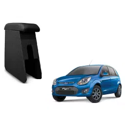 generic SCA SureStriv Heavy Quality Car Center Console/Handrest/Armrest Custom fit Wooden and Rexene for Ford Figo New Model Black-picture-21