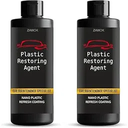 generic ShineBrew Advanced Plastic Restoring Agent Car Maintenance Specialist Nano Plastic Refresh Coating Restore Shine on Plastic & Leather Parts on Car & Bikes | Reduce Dust Accumulation | Each 100ml, PC 2-picture-13