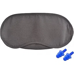 generic Sleeping Eye Mask and Ear Plugs for noise reduction, Combo Pack-picture-32