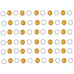 generic Sujok Therapy Byol Magnet Set, 5mm, 60 Pieces, Yellow & White, Round Shape-picture-16