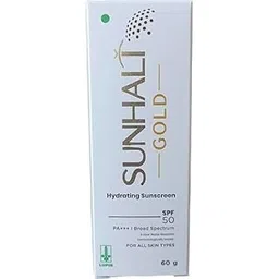 generic Sunhalt Gold Hydrating Sunscreen SPF 50 PA++ 60gm-picture-34