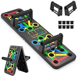 generic VD Fitz Pushup Board,15 in 1 Push up Stand Multifunction Flex Board for Chest, Triceps, Shoulder And Back Muscles Home Workout Gym Equipment for Men & Women chest Exercise equipment (Multicolor)-picture-11