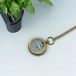 generic Vintage Brass Locket Compass - Antique Style Pendant with Functional Compass-picture-18